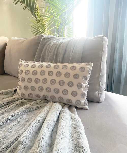 Muted Textured Cushion Cover