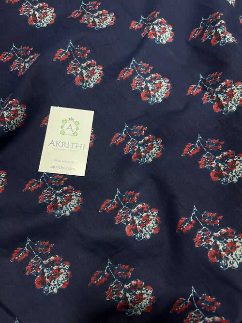 Printed pure cotton fabric