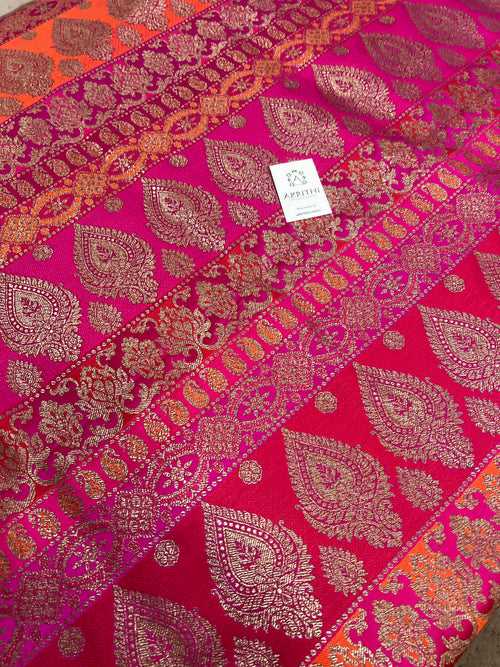 Pure Banarasi brocade fabric