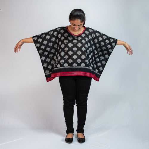 Taash- Ace of Spades Poncho Top