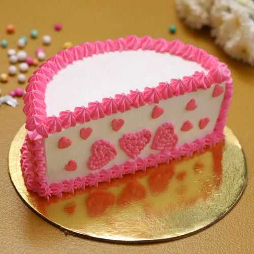 Pink Cream Half Birthday Twist