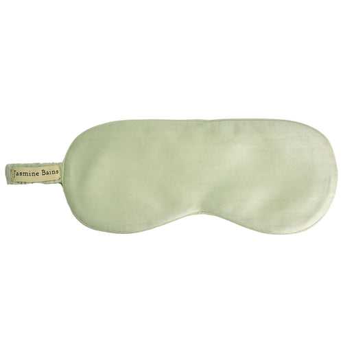 Mulberry Silk Sleeping Eye Mask - Aqua-Green