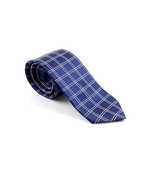 Specter Blue & Silver Neck Tie