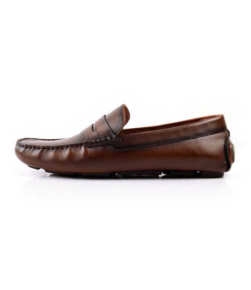 Penny Driving Loafer - Cognac