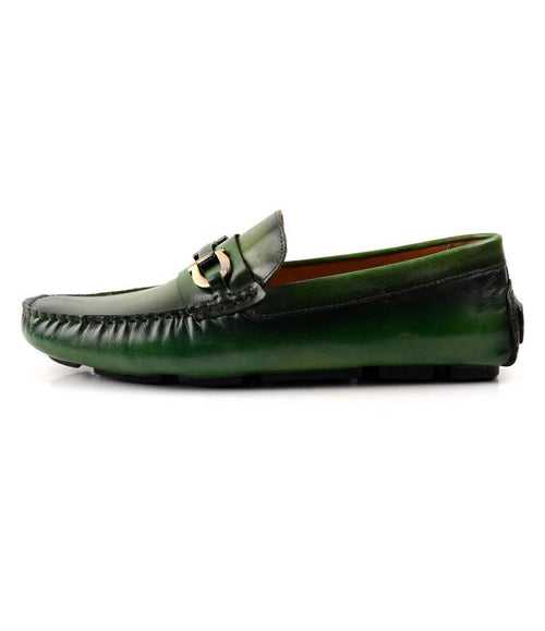 Bit Driving Loafer - Green