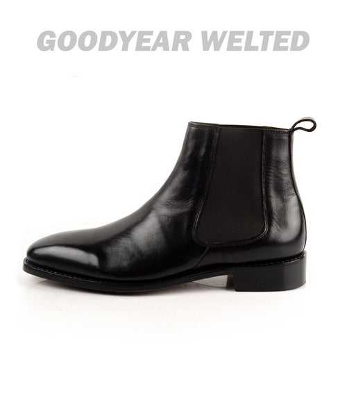 Goodyear Welted - Chelsea Boot - Black