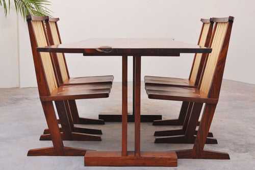 Dais Dining Table - Rosewood