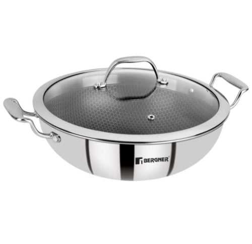 BERGNER 31153 TRIPLY HITECH WOK 28*9CM