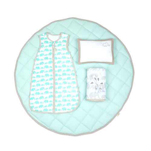 Baby Bedding & Nursery Essentials Gift Set – Elephant Parade