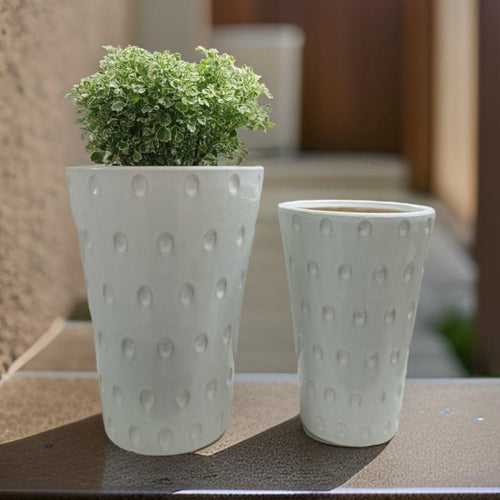 Ceramic Pots in Hyderabad dots design-stylish planters.