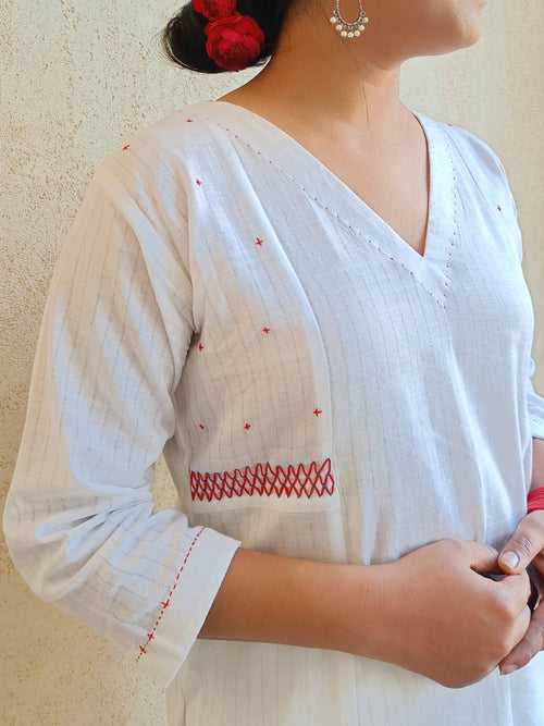 Aarohi straight kurta set