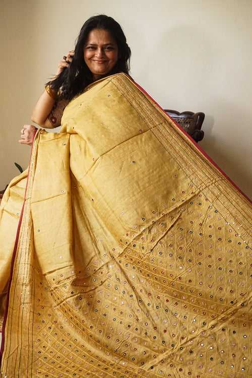 The Shisha Saree - Turmeric Yellow