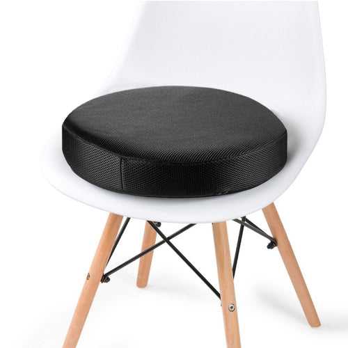 Amora - Memory Foam & HR Foam Round Shaped Indoor Chair Seat Cushion - Medium Firm