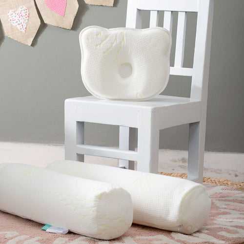 Bumblebee - Memory Foam Set of 2 Baby Bolster & Head Support Pillow - Soft