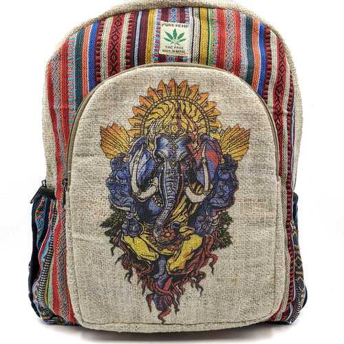 Pure Hemp Backpack Ganesh