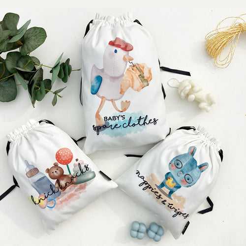 BABY BAGS {farm adventure} - pack of 3