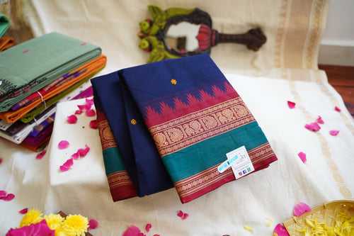 Chettinad handloom Cotton Saree PC12633