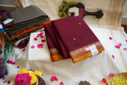 Chettinad handloom Cotton Saree PC12693