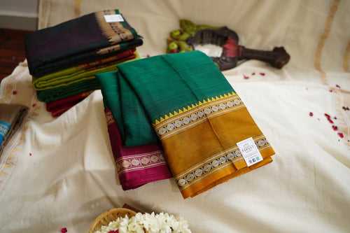 Narayanapet handloom Cotton Saree with Thread border PC12789