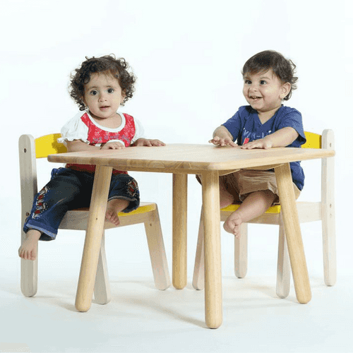 Kid's Wooden Table and Chair Set (1 chair)