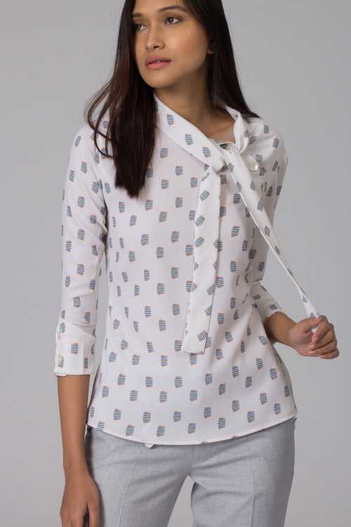 Denali Bowtie Blouse