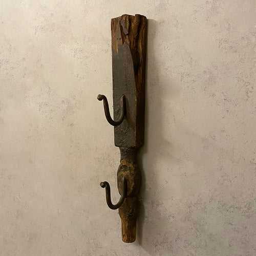 Antique Long Wooden Hook