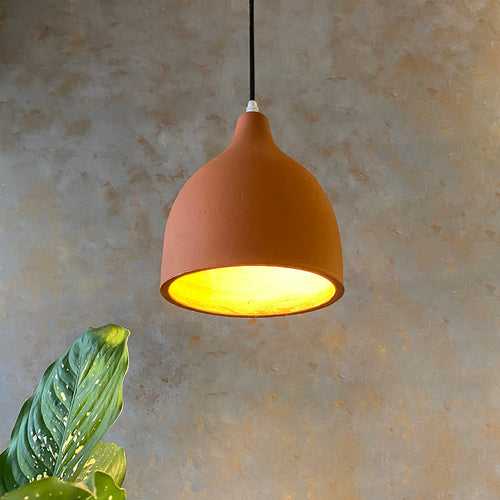 Terracotta Bell Lamp
