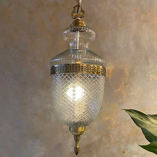 Vintage Glass Light