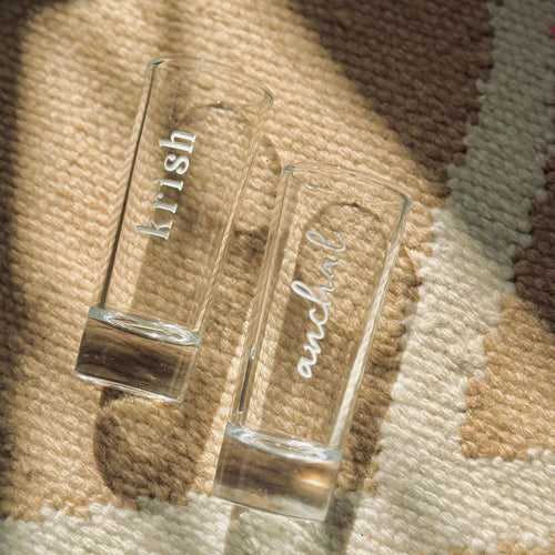 Engraved Artisan Shot Glasses