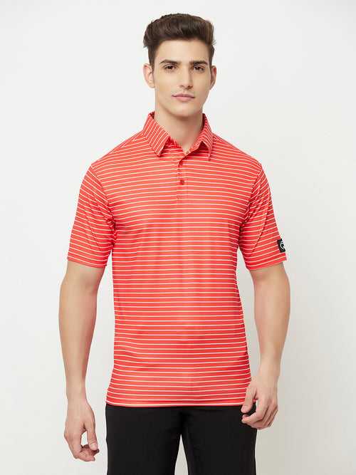 Printed Performance Sports Polo