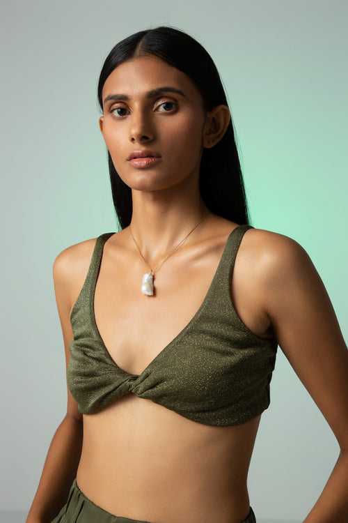 TWIST TOP [ Olive ]