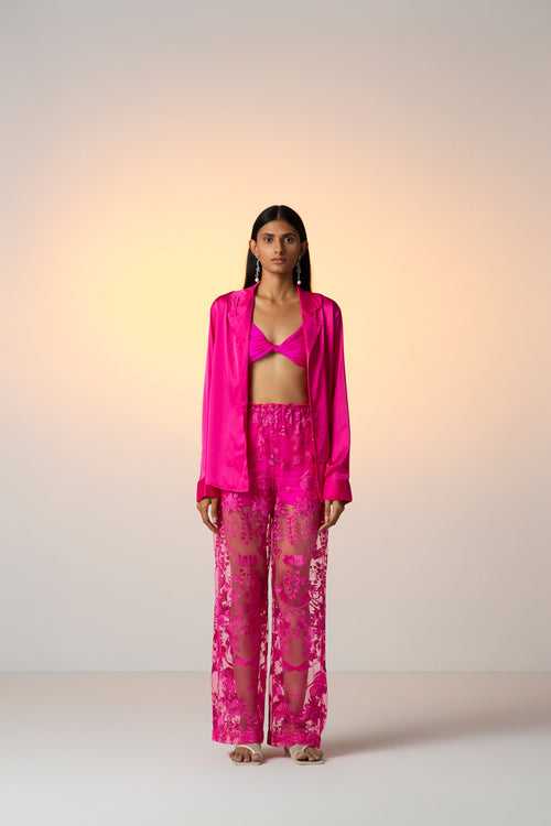 MEADOW PANTS [ Pink ]