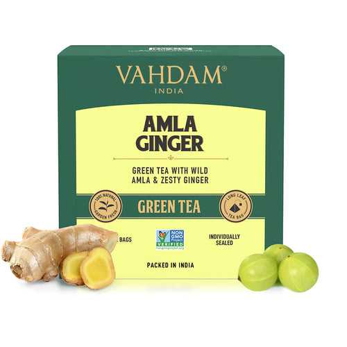 Amla Ginger Green Tea