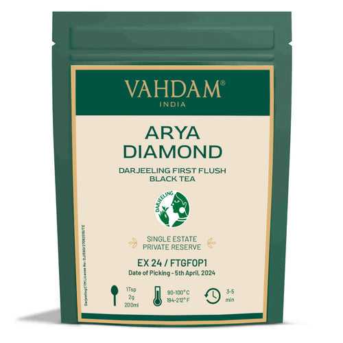 Arya Diamond Darjeeling First Flush Black Tea (Ex 24/2024)