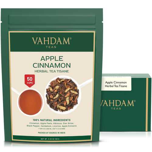 Apple Cinnamon Herbal Tea Tisane, 100 gm