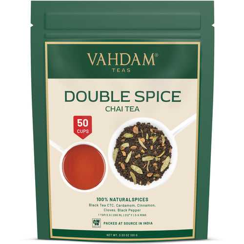 Double Spice Masala Chai Tea, 100g