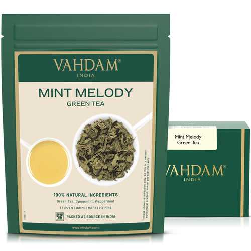 Mint Melody Green Tea, 100gm