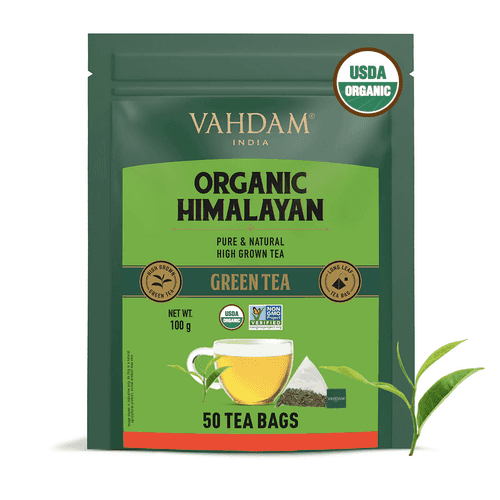 Organic Himalayan Green Tea - 50 Tea Bags