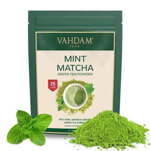 Mint Matcha Green Tea Powder, 50 gm
