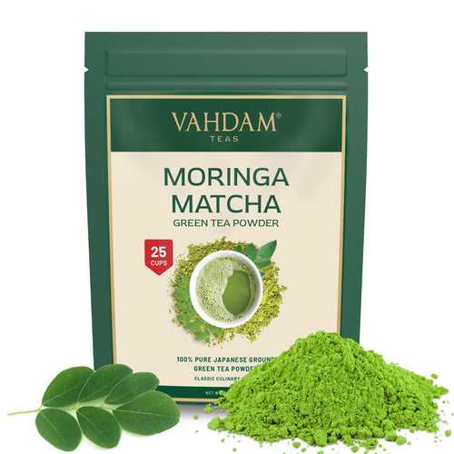 Moringa Matcha Green Tea Powder, 50 gm
