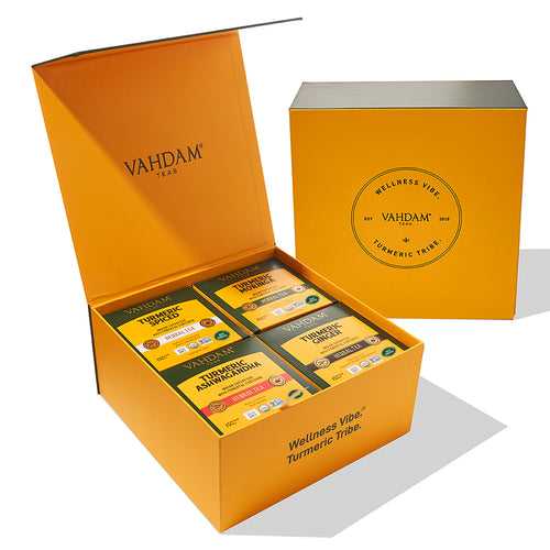 Turmeric Kit | 4 Variants, 60 Tea Bags