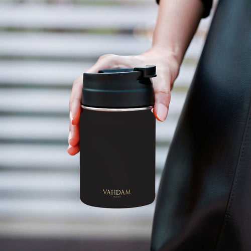 Vitality Flip Bottle Insulated - Black