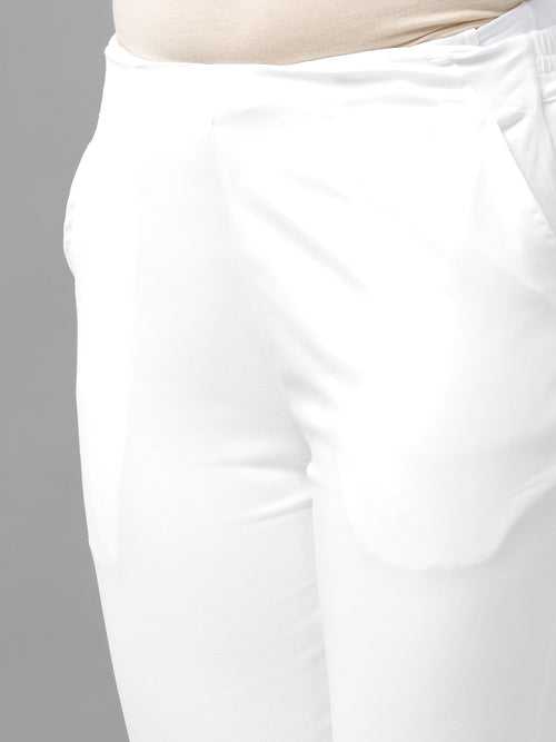 Women's Cigarette Pant Offwhite