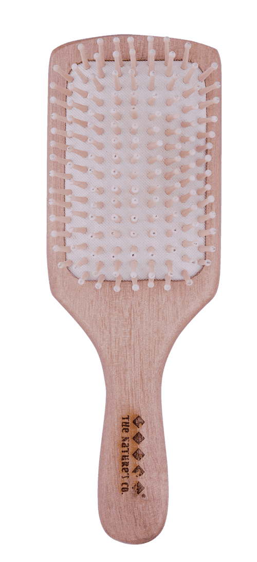 NATURAL WOODEN PADDLE BRUSH