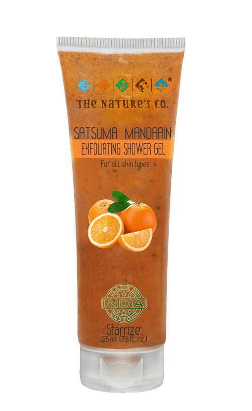 SATSUMA MANDARIN EXFOLIATING SHOWER GEL (225 ml)