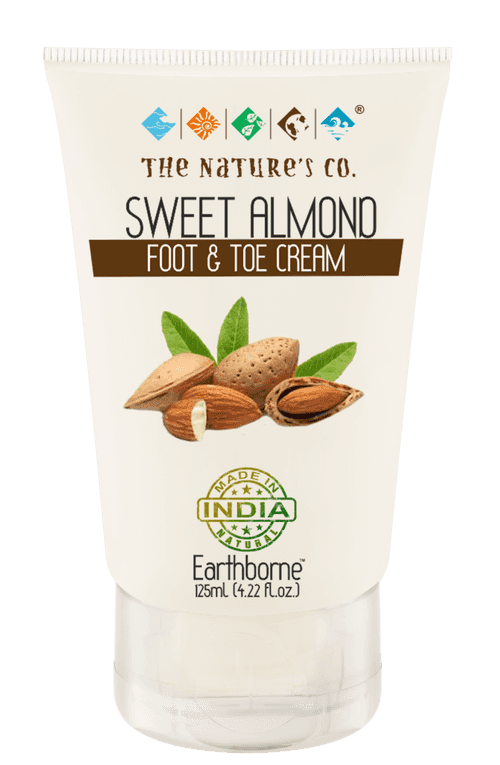 SWEET ALMOND FOOT & TOE CREAM (125 ml)