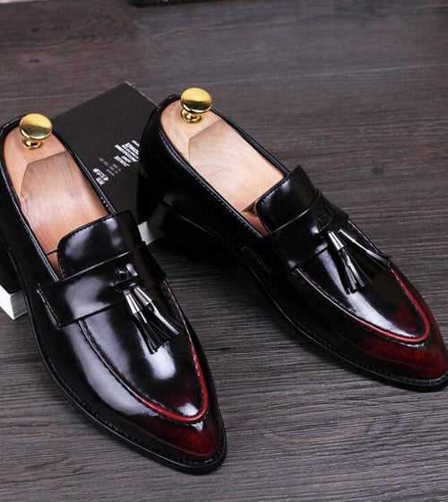 Brand Male Formal Flats Fashion Shoe
