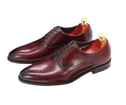 European and American Men's Wedding Dinner Dress Shoes Business Leather Shoes Men's First Layer Cowhide Oxford Shoes Foreign Trade Men's Shoes Customized
