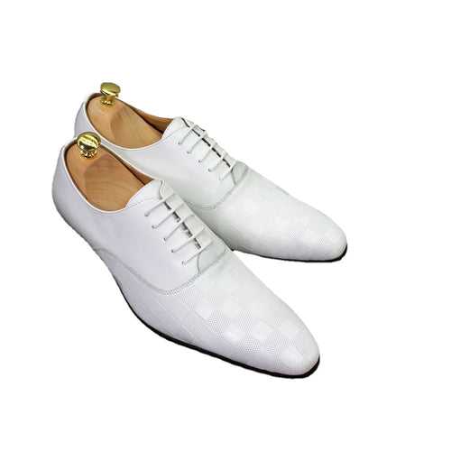 European and American Business Men's Shoes Genuine Leather Fashion Casual Oxford Shoes Wedding Shoes Cross-Border Hot Selling Formal Wear High-Grade Leather Handmade Shoes