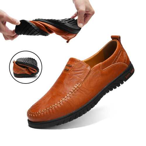 Men Shoes Genuine leather Comfortable Men Casual Shoes